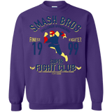 Sweatshirts Purple / Small Port Town Fighter Crewneck Sweatshirt
