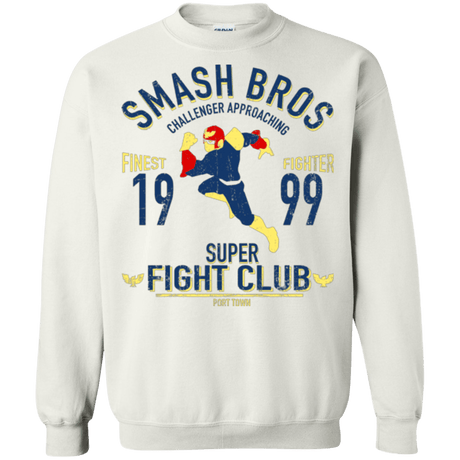 Sweatshirts White / Small Port Town Fighter Crewneck Sweatshirt
