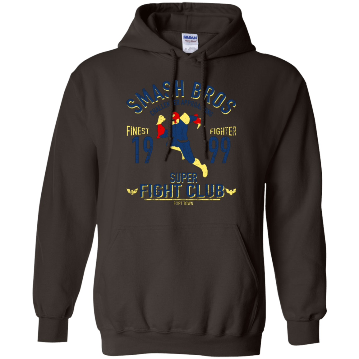 Sweatshirts Dark Chocolate / Small Port Town Fighter Pullover Hoodie