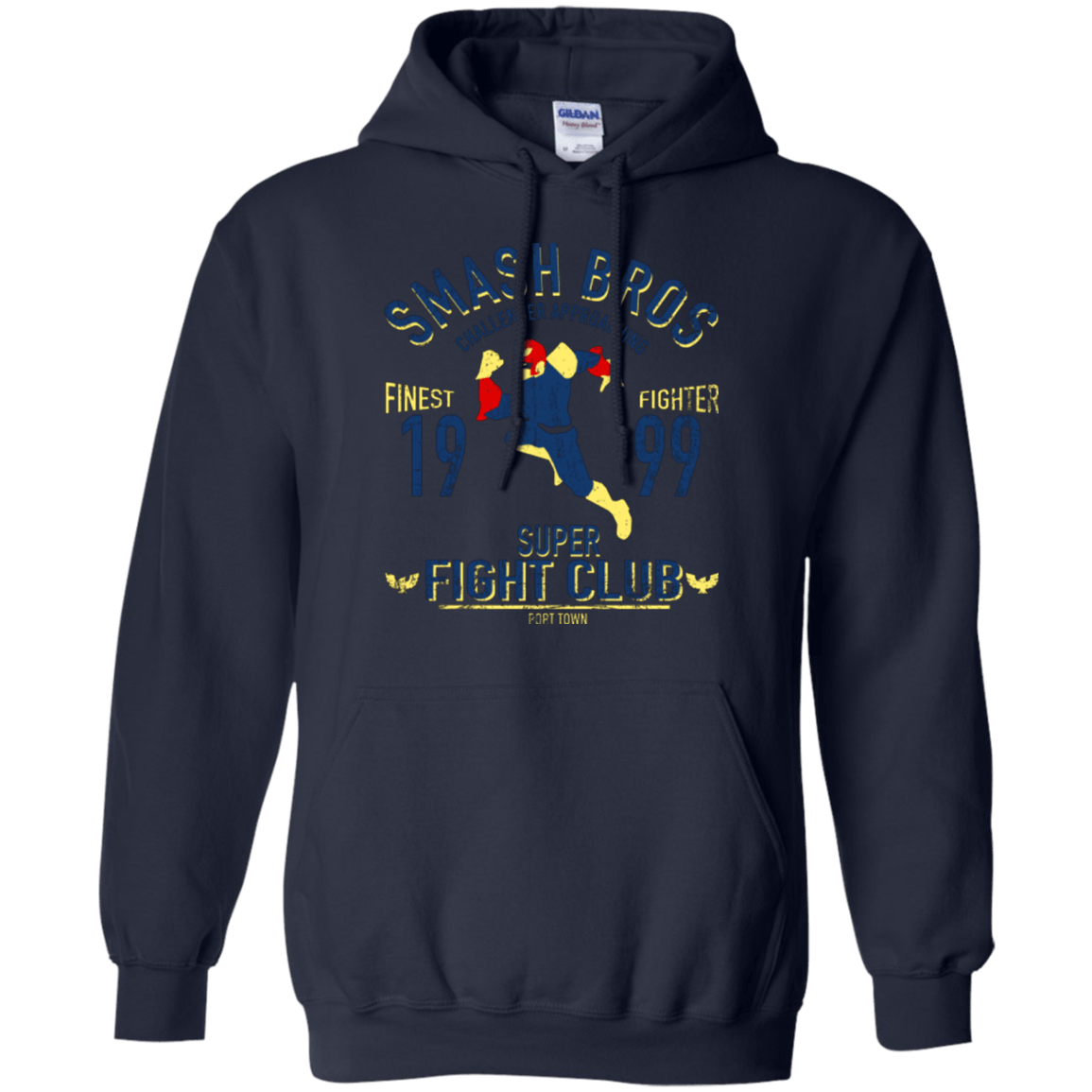Sweatshirts Navy / Small Port Town Fighter Pullover Hoodie