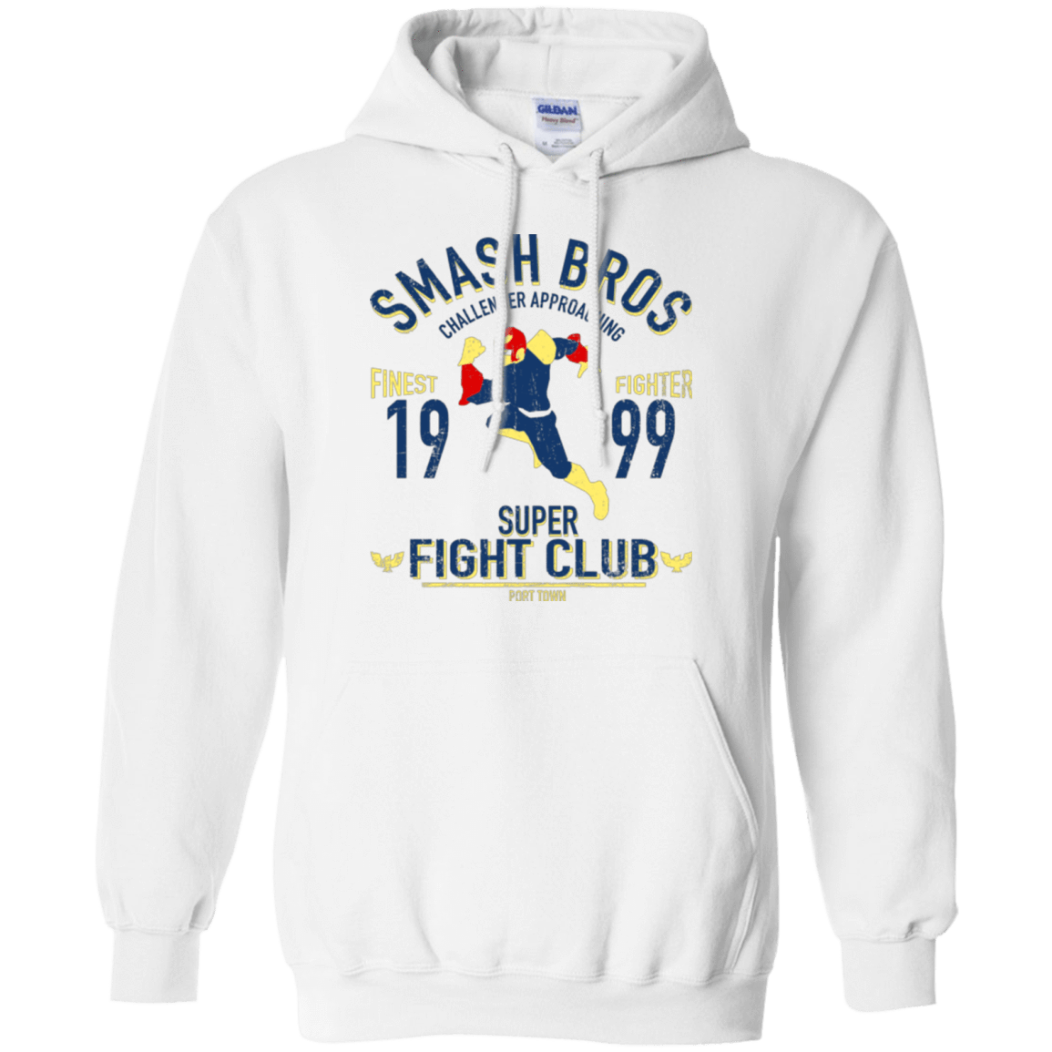 Sweatshirts White / Small Port Town Fighter Pullover Hoodie