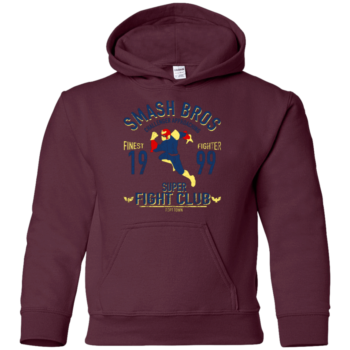 Sweatshirts Maroon / YS Port Town Fighter Youth Hoodie