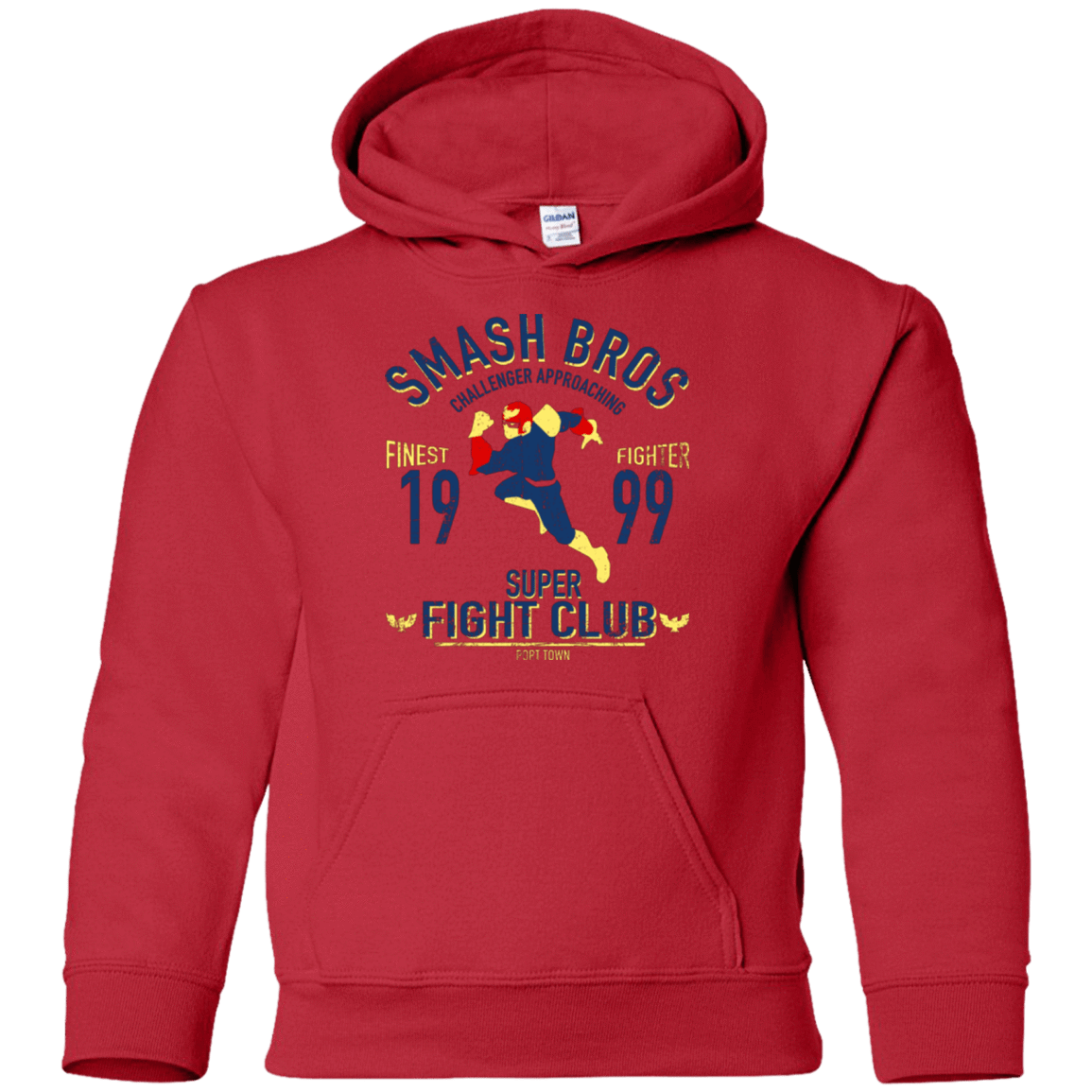 Sweatshirts Red / YS Port Town Fighter Youth Hoodie