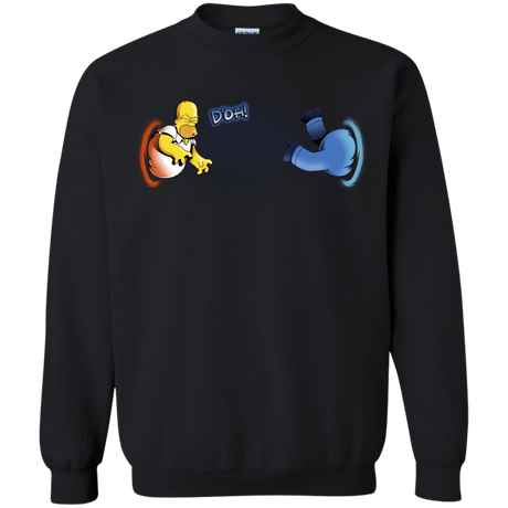 Sweatshirts Black / S Portal D'oh Crewneck Sweatshirt