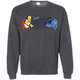 Sweatshirts Dark Heather / S Portal D'oh Crewneck Sweatshirt