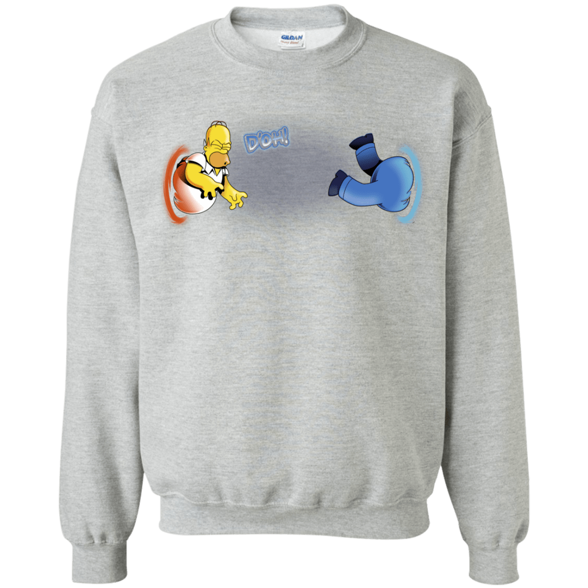Sweatshirts Sport Grey / S Portal D'oh Crewneck Sweatshirt