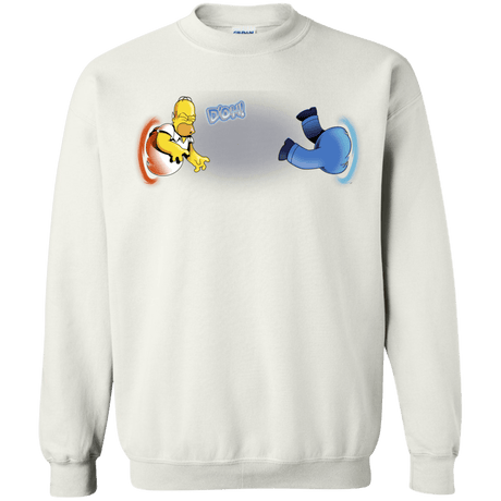 Sweatshirts White / S Portal D'oh Crewneck Sweatshirt