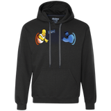 Sweatshirts Black / S Portal D'oh Premium Fleece Hoodie