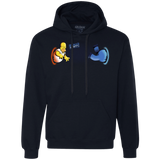 Sweatshirts Navy / S Portal D'oh Premium Fleece Hoodie