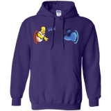 Sweatshirts Purple / S Portal D'oh Pullover Hoodie