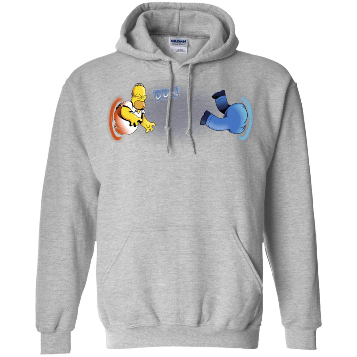 Sweatshirts Sport Grey / S Portal D'oh Pullover Hoodie