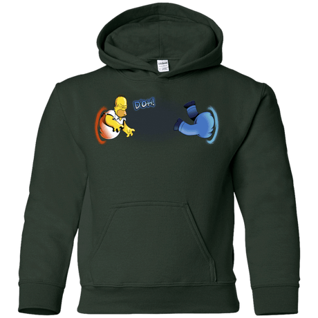 Sweatshirts Forest Green / YS Portal D'oh Youth Hoodie
