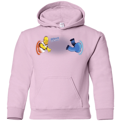 Sweatshirts Light Pink / YS Portal D'oh Youth Hoodie