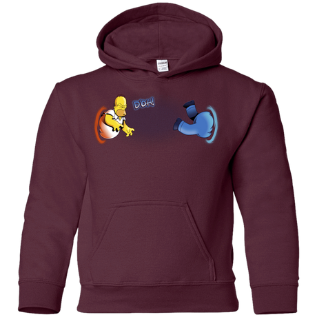 Sweatshirts Maroon / YS Portal D'oh Youth Hoodie