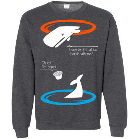 Sweatshirts Dark Heather / Small Portal guide Crewneck Sweatshirt