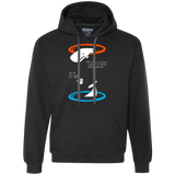 Sweatshirts Black / Small Portal guide Premium Fleece Hoodie
