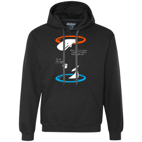 Sweatshirts Black / Small Portal guide Premium Fleece Hoodie