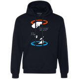 Sweatshirts Navy / Small Portal guide Premium Fleece Hoodie