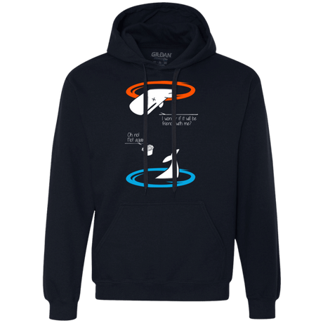 Sweatshirts Navy / Small Portal guide Premium Fleece Hoodie