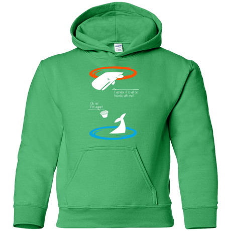 Sweatshirts Irish Green / YS Portal guide Youth Hoodie