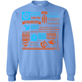 Sweatshirts Carolina Blue / Small Portal Quotes Crewneck Sweatshirt