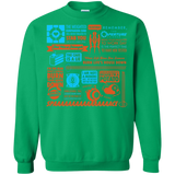 Sweatshirts Irish Green / Small Portal Quotes Crewneck Sweatshirt