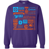 Sweatshirts Purple / Small Portal Quotes Crewneck Sweatshirt