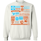 Sweatshirts White / Small Portal Quotes Crewneck Sweatshirt