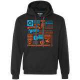 Sweatshirts Black / Small Portal Quotes Premium Fleece Hoodie