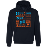 Sweatshirts Navy / Small Portal Quotes Premium Fleece Hoodie