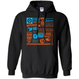 Sweatshirts Black / Small Portal Quotes Pullover Hoodie