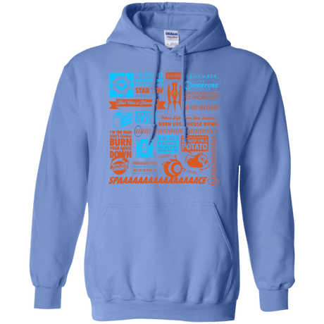 Sweatshirts Carolina Blue / Small Portal Quotes Pullover Hoodie
