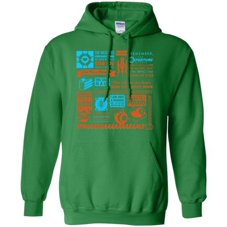 Sweatshirts Irish Green / Small Portal Quotes Pullover Hoodie