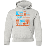 Sweatshirts Ash / YS Portal Quotes Youth Hoodie