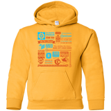 Sweatshirts Gold / YS Portal Quotes Youth Hoodie