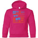 Sweatshirts Heliconia / YS Portal Quotes Youth Hoodie