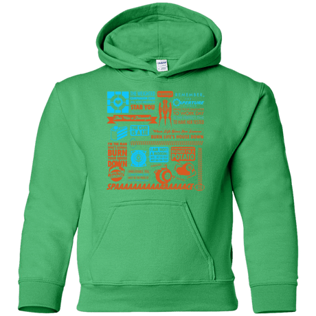 Sweatshirts Irish Green / YS Portal Quotes Youth Hoodie