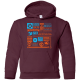 Sweatshirts Maroon / YS Portal Quotes Youth Hoodie