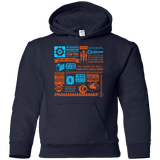 Sweatshirts Navy / YS Portal Quotes Youth Hoodie