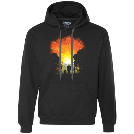 Sweatshirts Black / S Post Apocalypse Premium Fleece Hoodie