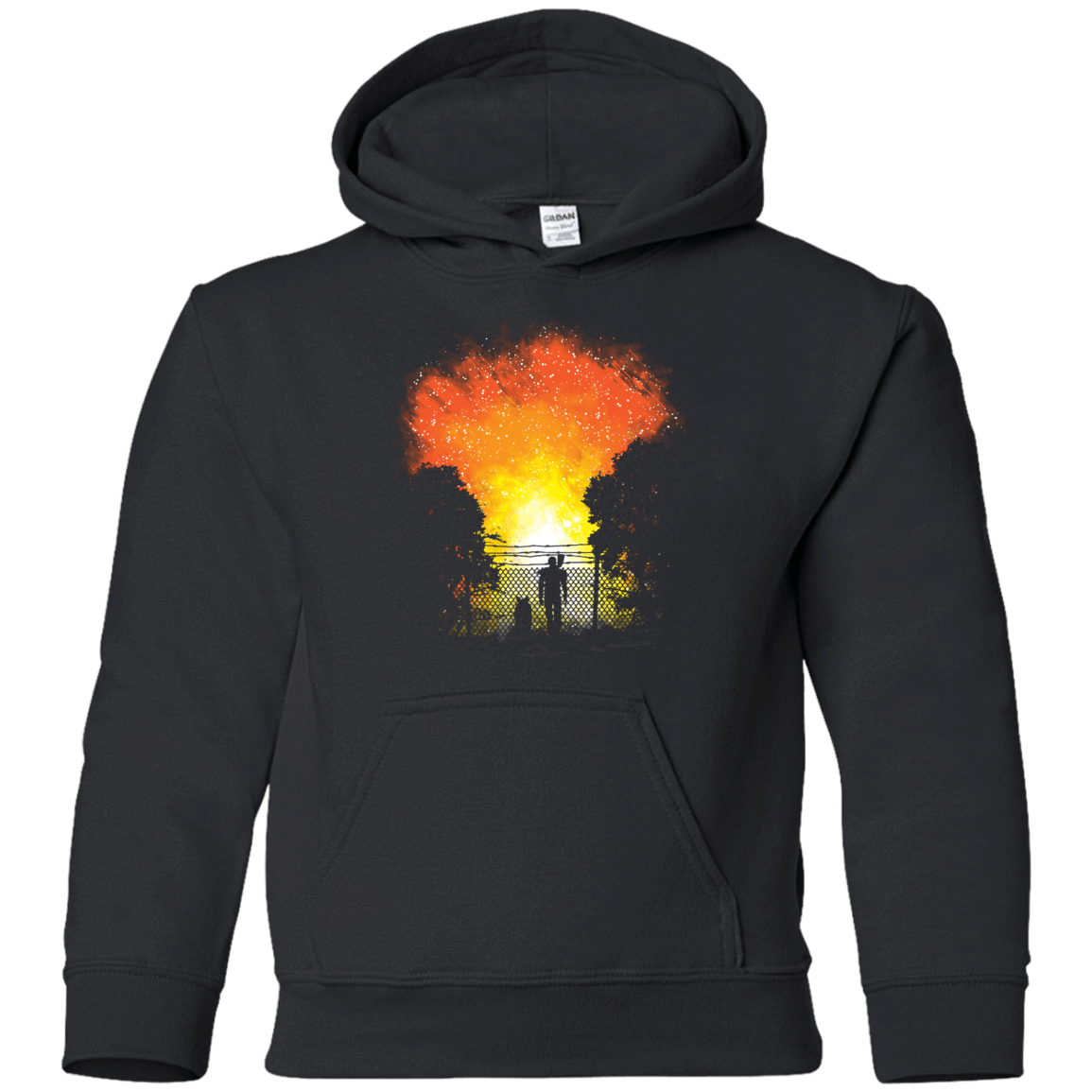 Sweatshirts Black / YS Post Apocalypse Youth Hoodie