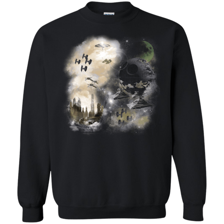 Sweatshirts Black / Small Postcards from The Empire Crewneck Sweatshirt