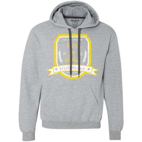 Sweatshirts Sport Grey / Small Pot of Gold Irish Stout Premium Fleece Hoodie