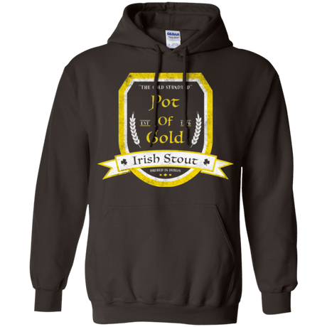 Sweatshirts Dark Chocolate / Small Pot of Gold Irish Stout Pullover Hoodie