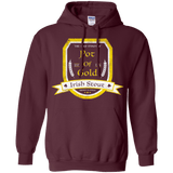 Sweatshirts Maroon / Small Pot of Gold Irish Stout Pullover Hoodie