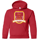 Sweatshirts Red / YS Pot of Gold Irish Stout Youth Hoodie