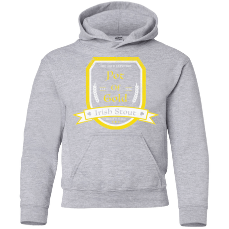 Sweatshirts Sport Grey / YS Pot of Gold Irish Stout Youth Hoodie