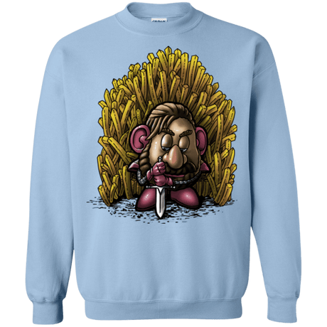 Sweatshirts Light Blue / Small Potato Crewneck Sweatshirt