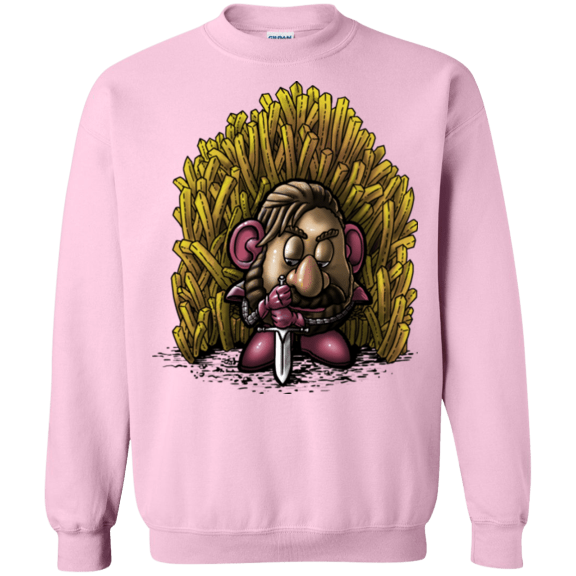 Sweatshirts Light Pink / Small Potato Crewneck Sweatshirt