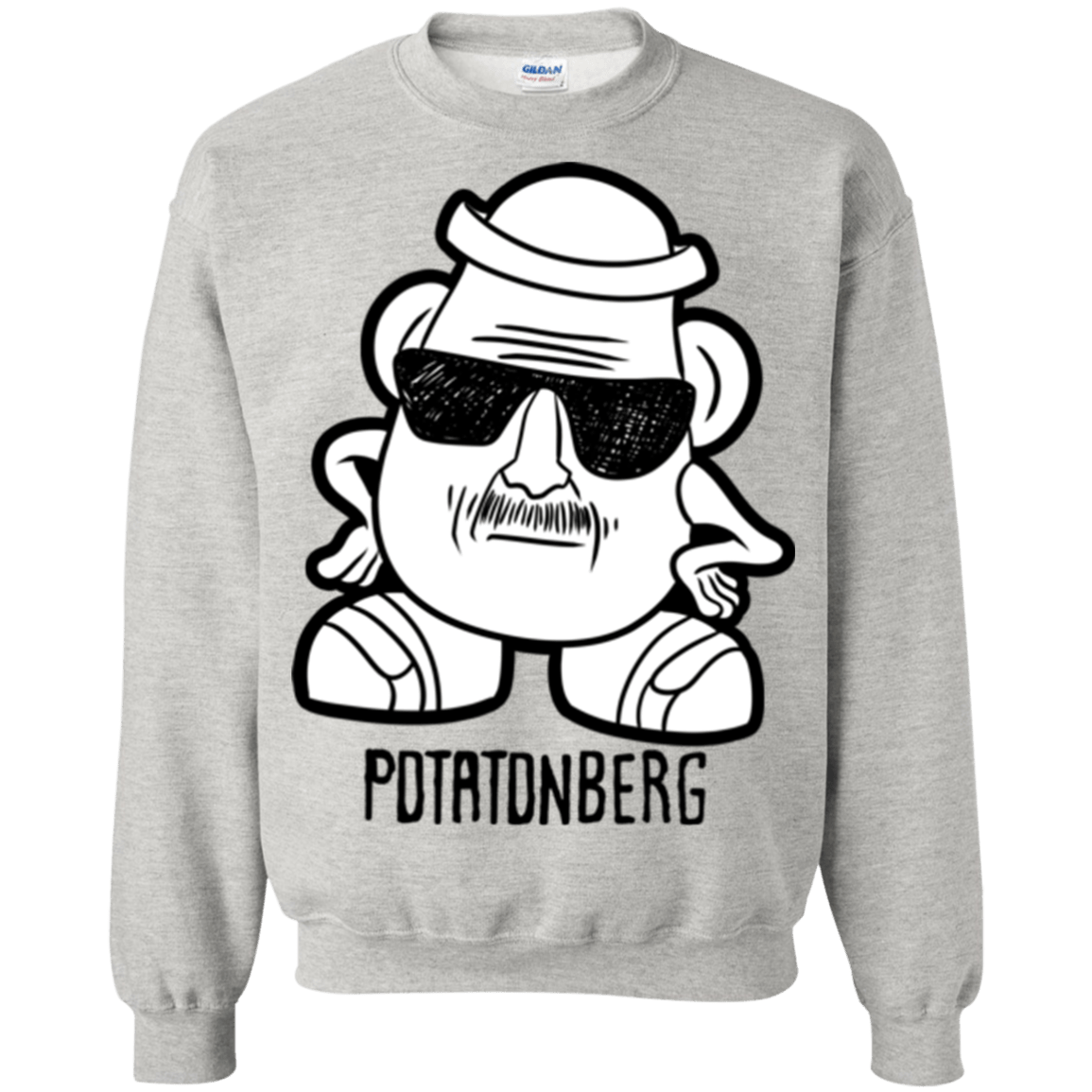 Sweatshirts Ash / Small Potatonberg Crewneck Sweatshirt